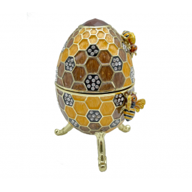 Beehive Egg with Bees  / Шкатулка